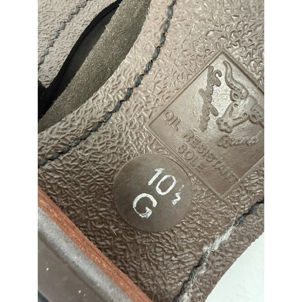 RM Williams Comfort Craftsman Boot in Chocolate Suede Size 10.5 G